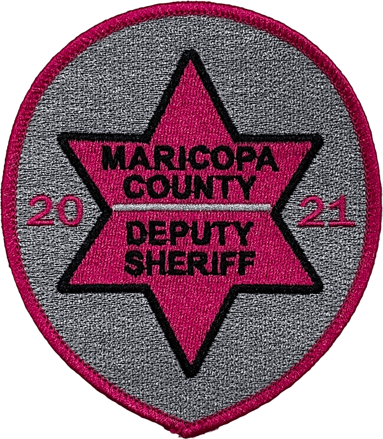 An image of a patch from Maricopa County Sheriff (MCSO)