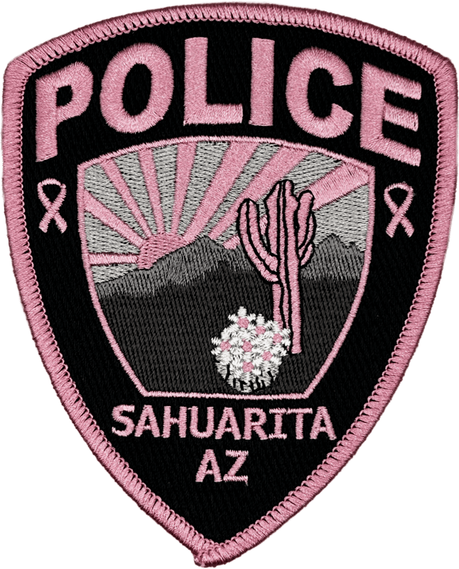 An image of a patch from Sahuarita Police