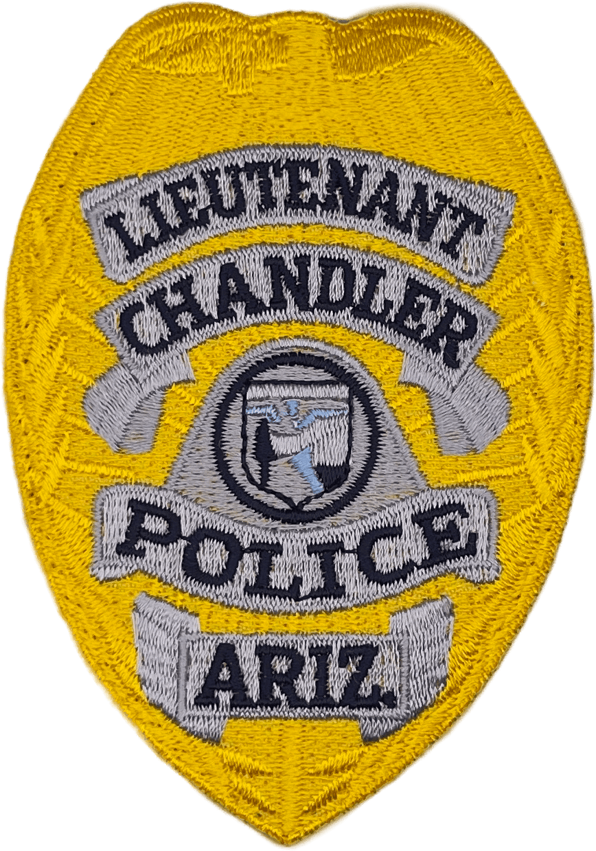 An image of a patch from Chandler Police