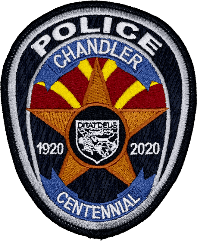 An image of a patch from Chandler Police