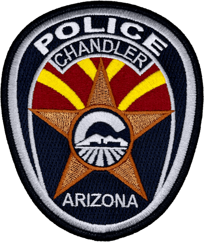 An image of a patch from Chandler Police