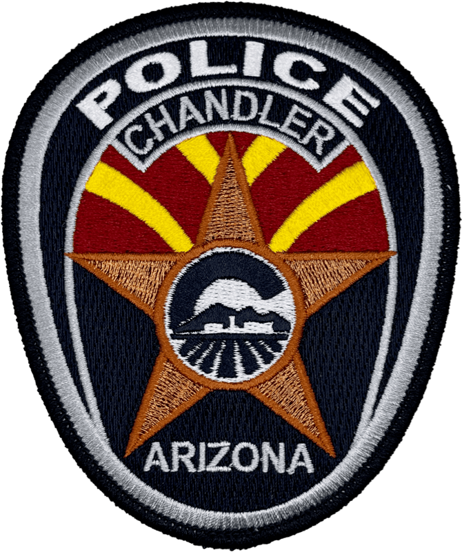 An image of a patch from Chandler Police