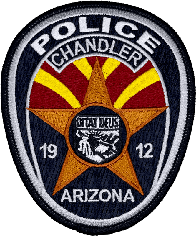 An image of a patch from Chandler Police