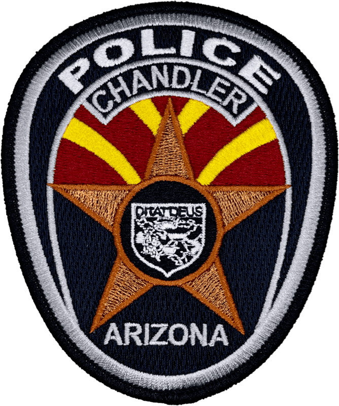 An image of a patch from Chandler Police