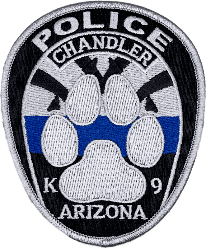 An image of a patch from Chandler Police