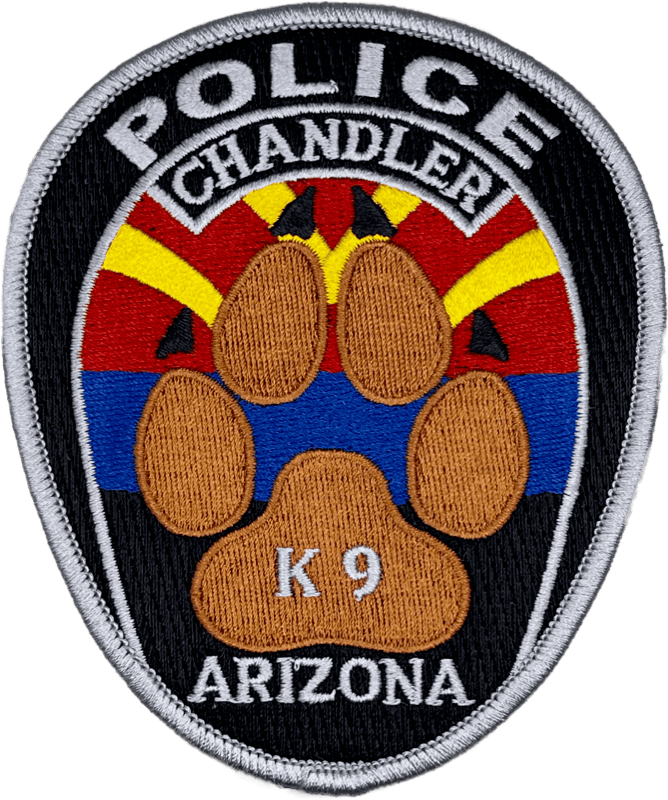 An image of a patch from Chandler Police