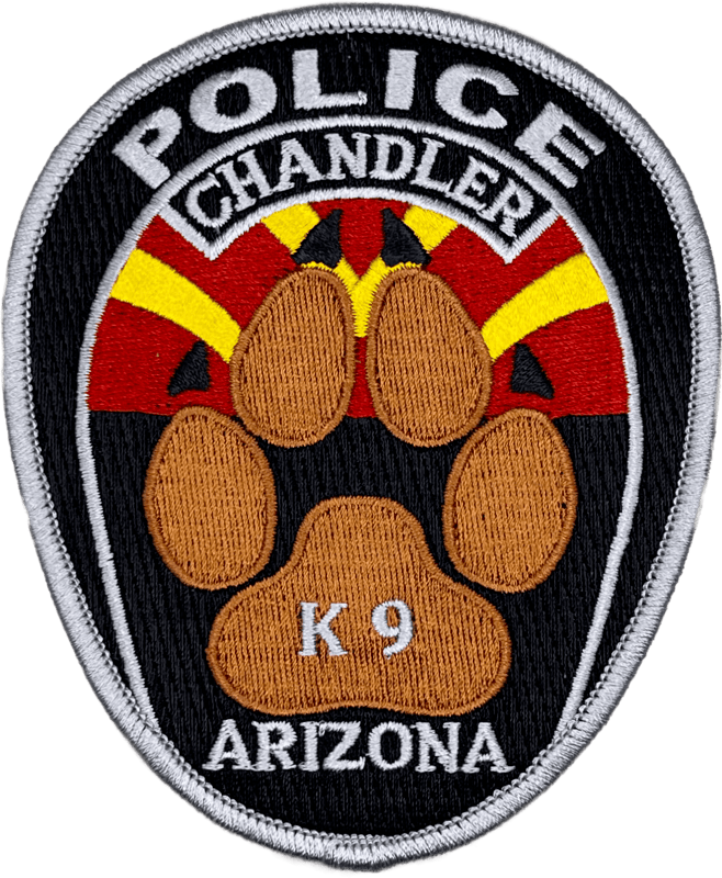 An image of a patch from Chandler Police