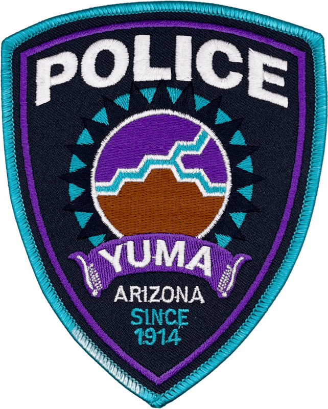 An image of a patch from Yuma Police