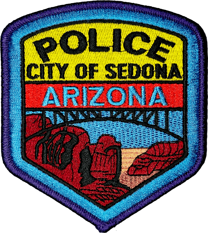 An image of a patch from Sedona Police