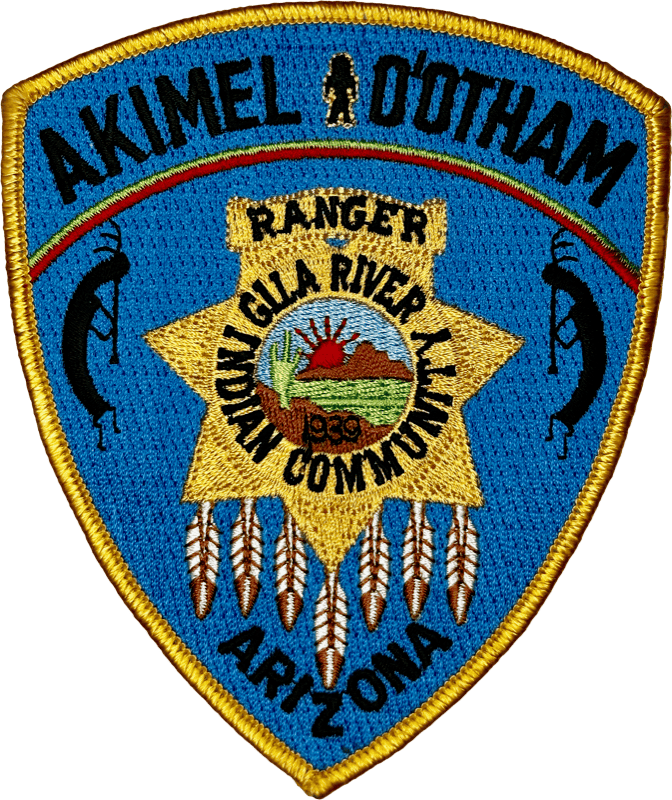 An image of a patch from Gila River Police