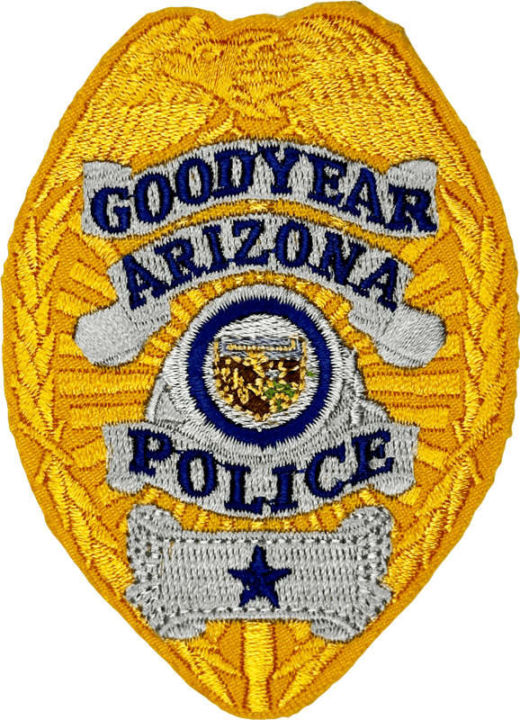 An image of a patch from Goodyear Police