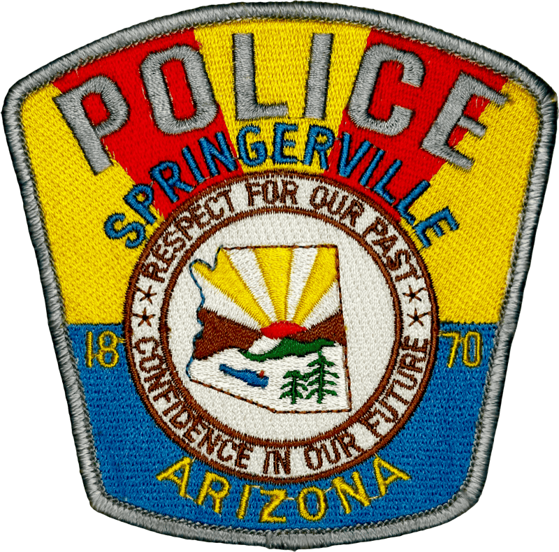 An image of a patch from Springerville Police