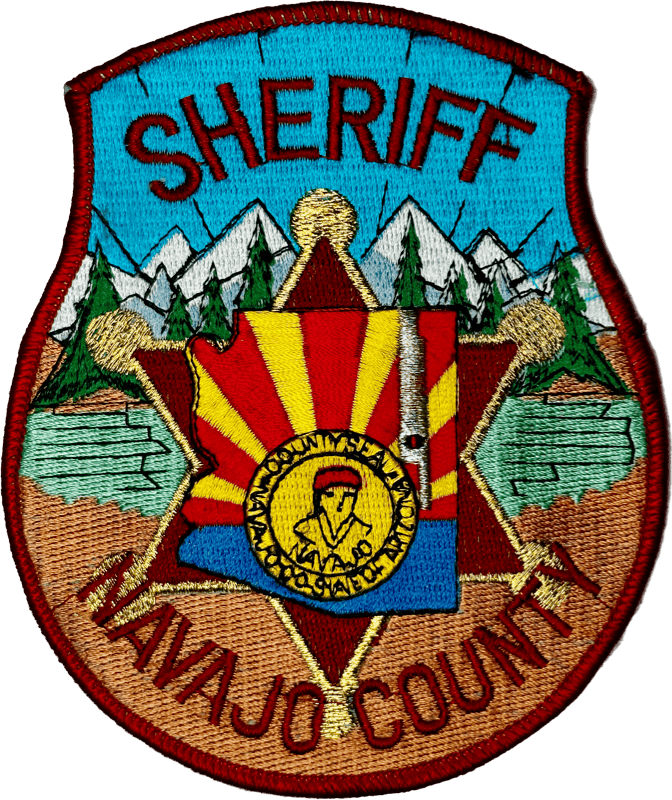 An image of a patch from Navajo County Sheriff