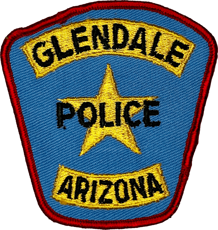 An image of a patch from Glendale Police