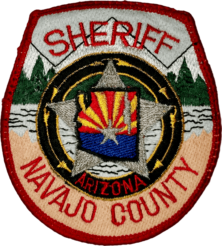 An image of a patch from Navajo County Sheriff