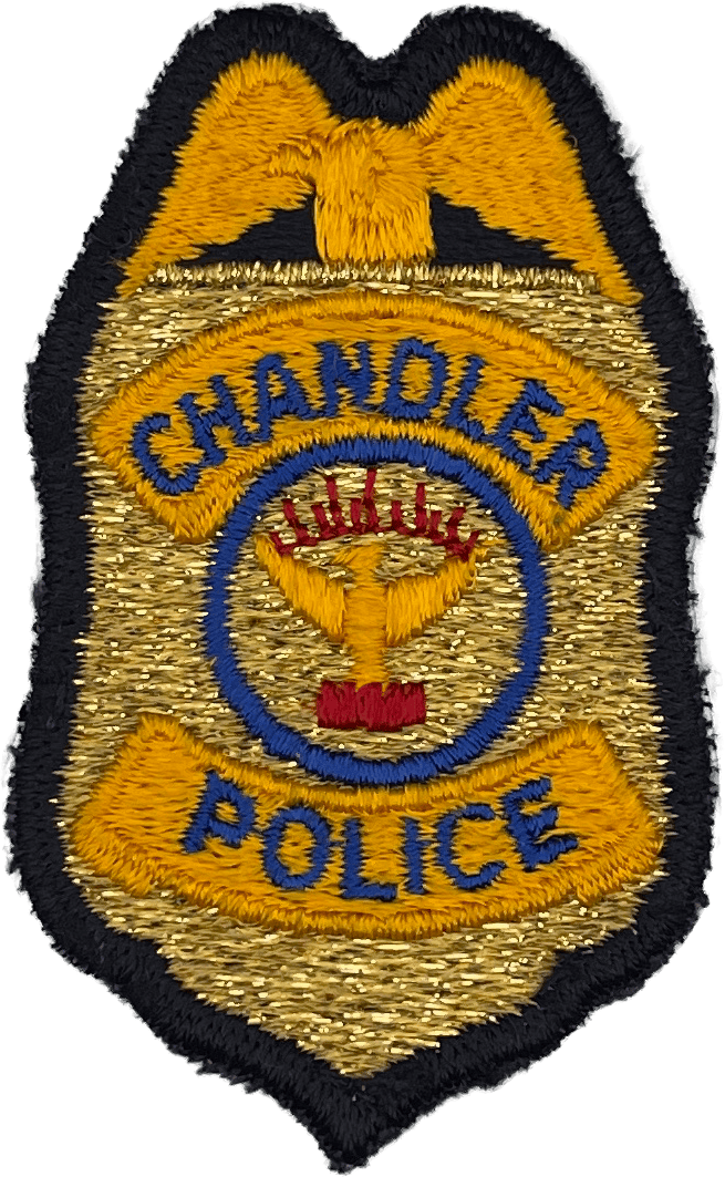 An image of a patch from Chandler Police