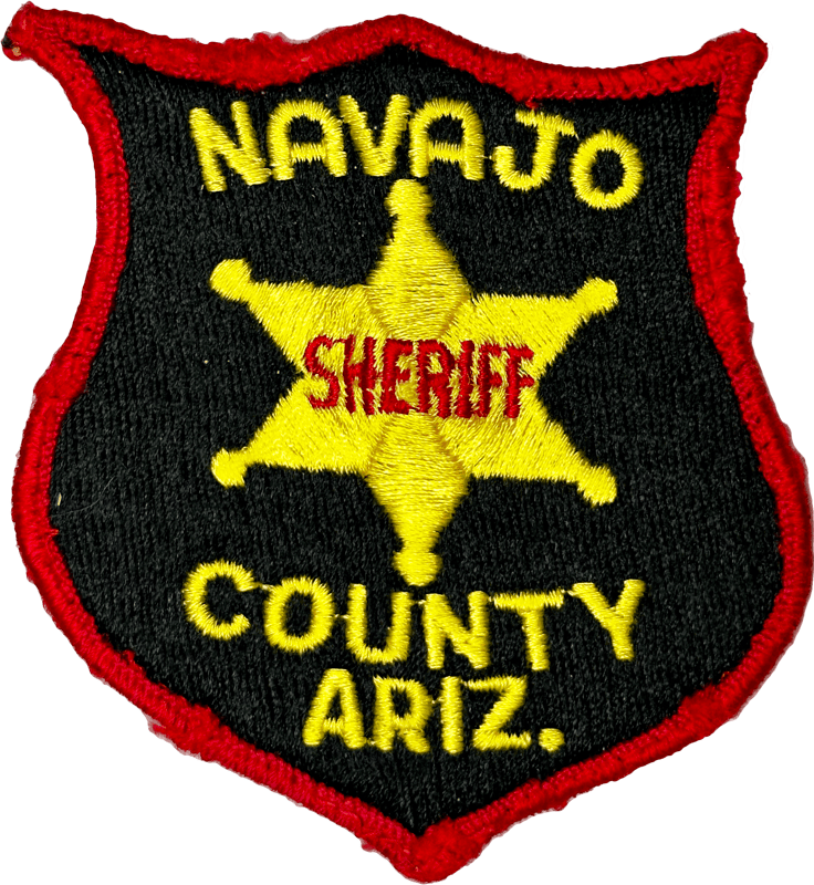 An image of a patch from Navajo County Sheriff