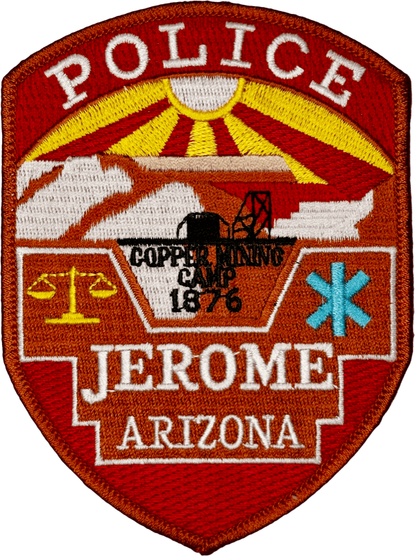 An image of a patch from Jerome Police