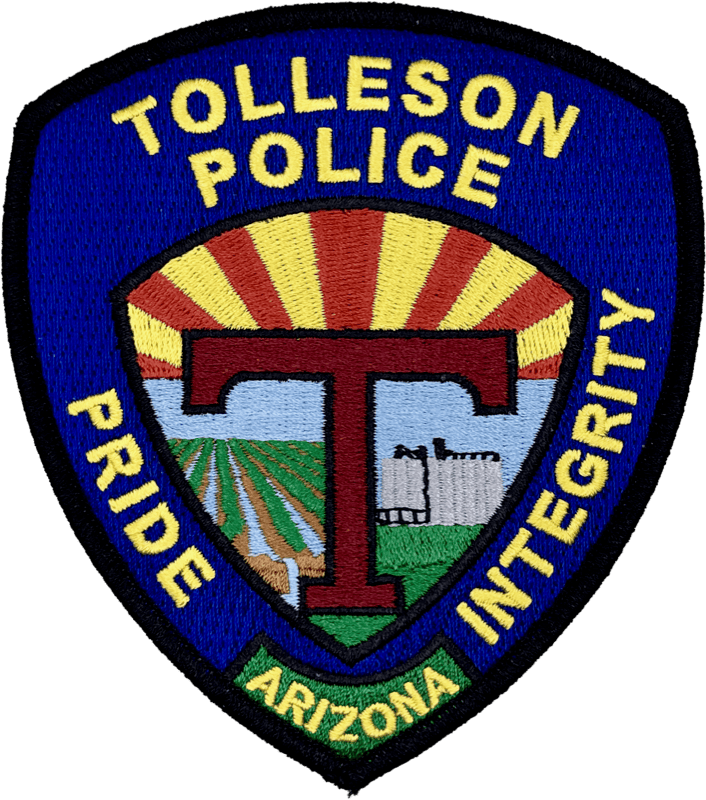 An image of a patch from Tolleson Police