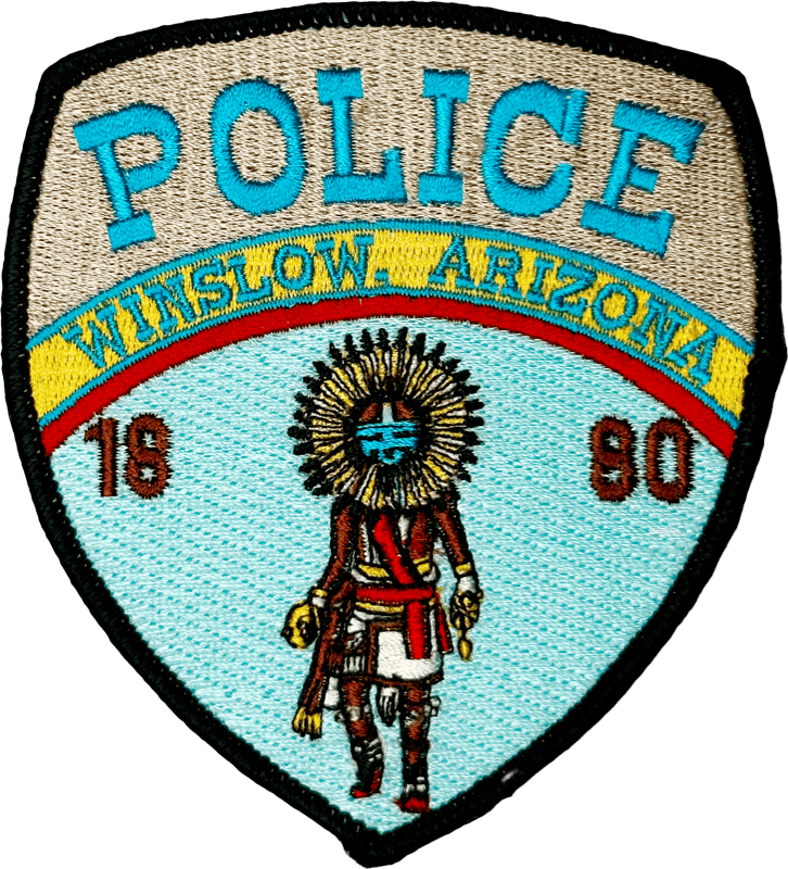 An image of a patch from Winslow Police