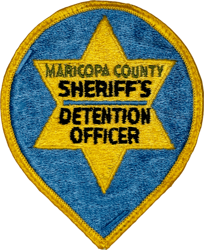 An image of a patch from Maricopa County Sheriff (MCSO)