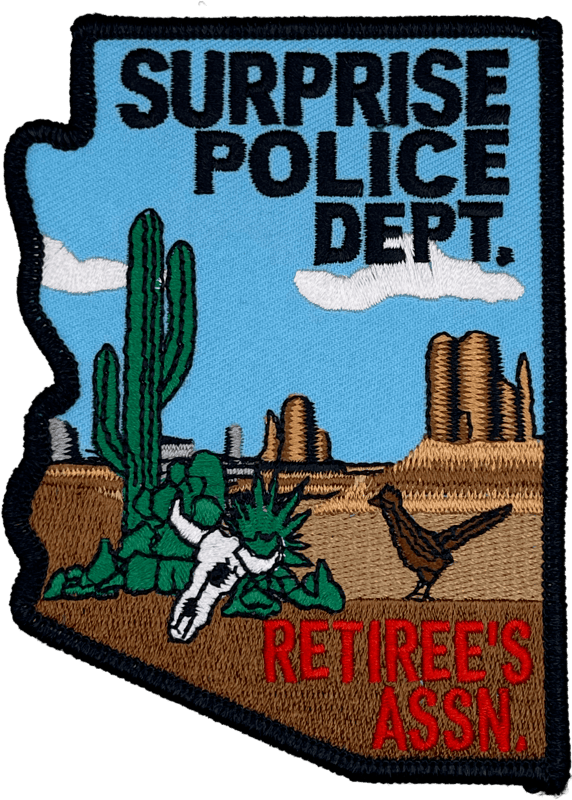 An image of a patch from Surprise Police