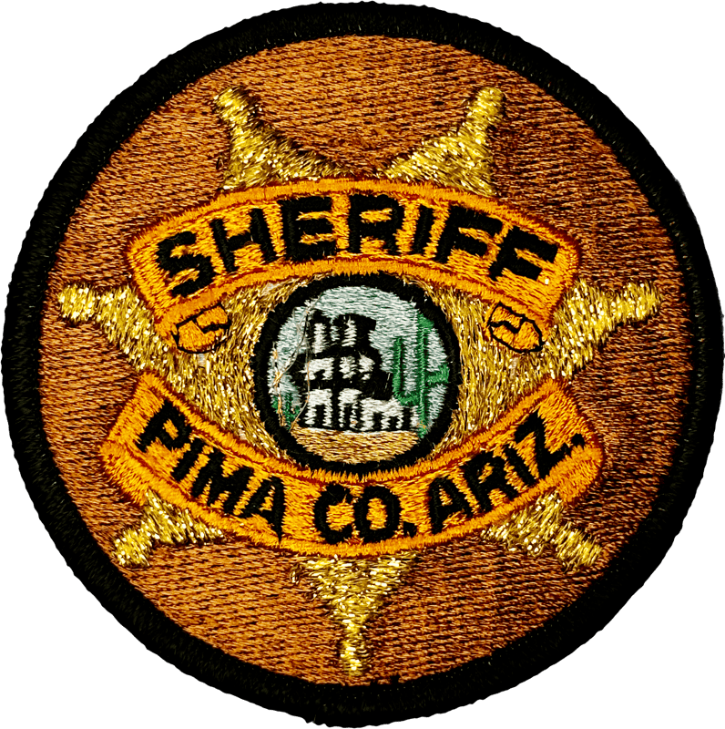 An image of a patch from Pima County Sheriff