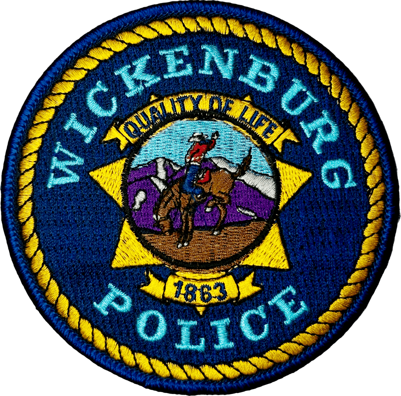 An image of a patch from Wickenburg Police