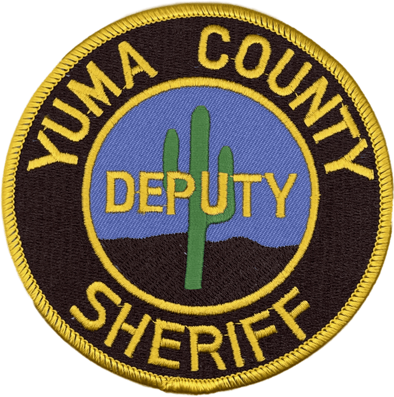 An image of a patch from Yuma County Sheriff