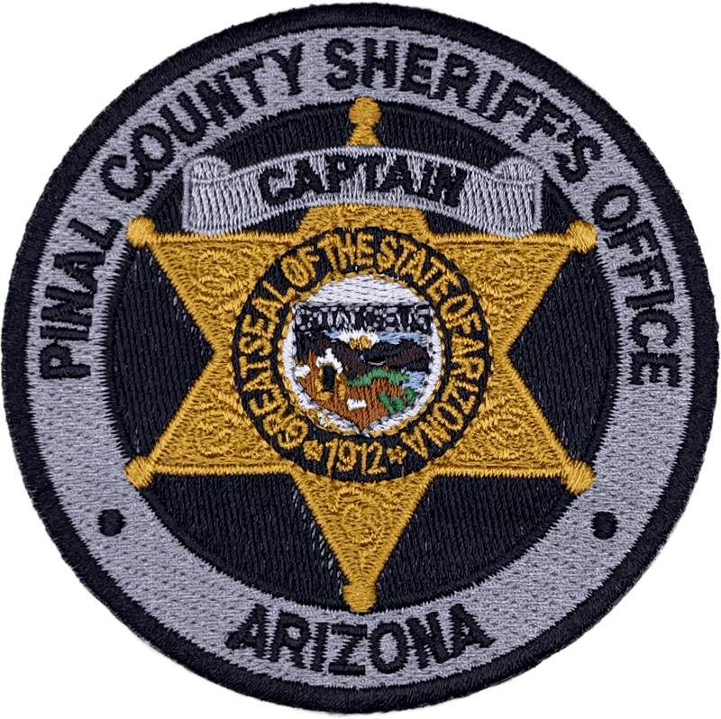 An image of a patch from Pinal County Sheriff