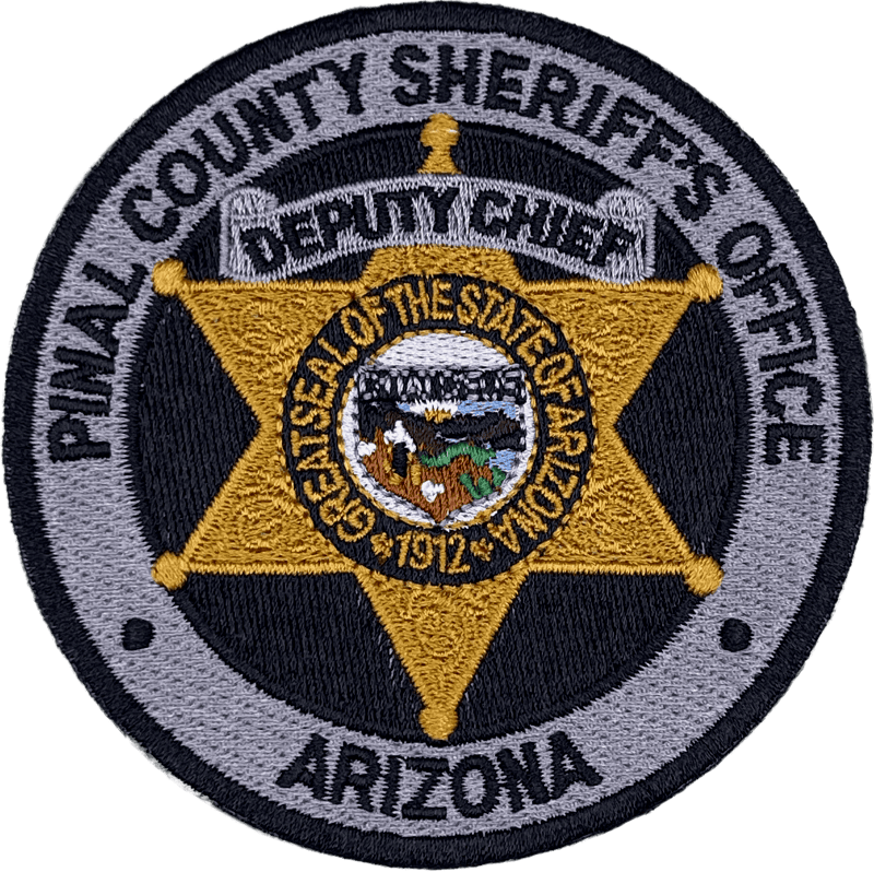 An image of a patch from Pinal County Sheriff