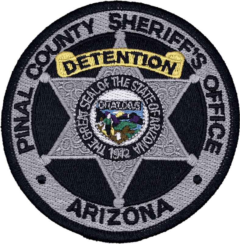 An image of a patch from Pinal County Sheriff