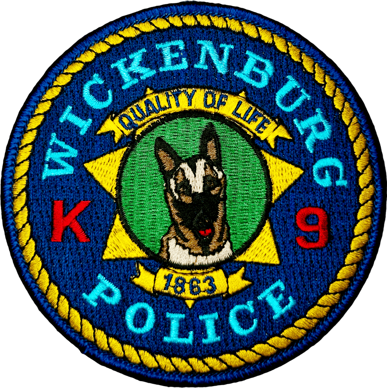 An image of a patch from Wickenburg Police