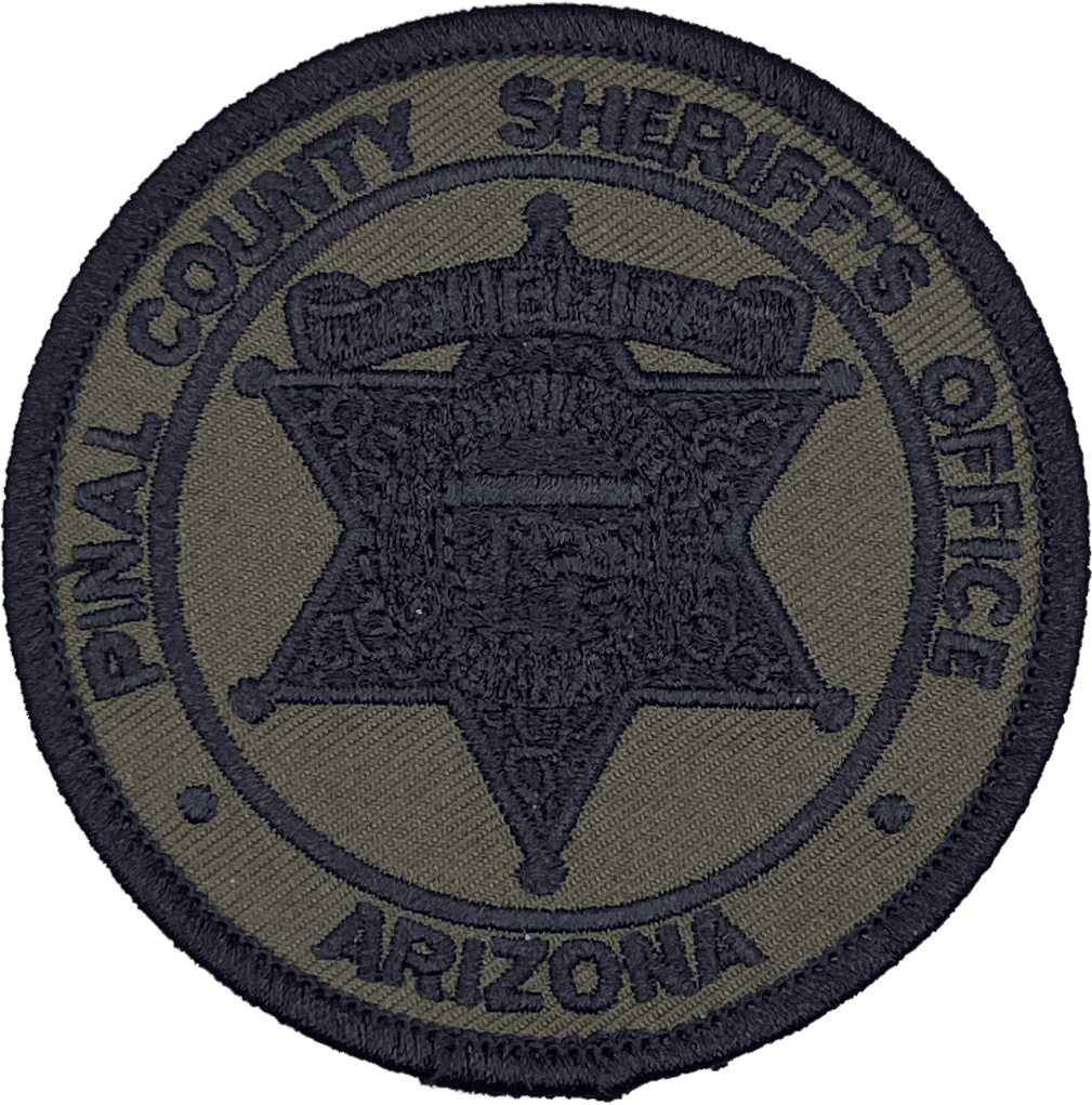 An image of a patch from Pinal County Sheriff