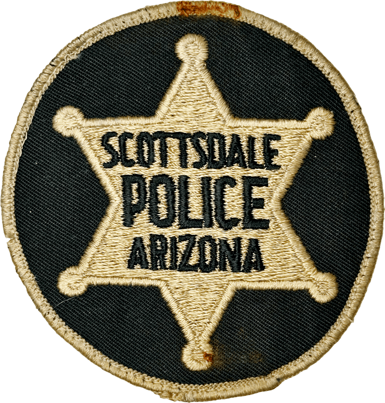 An image of a patch from Scottsdale Police