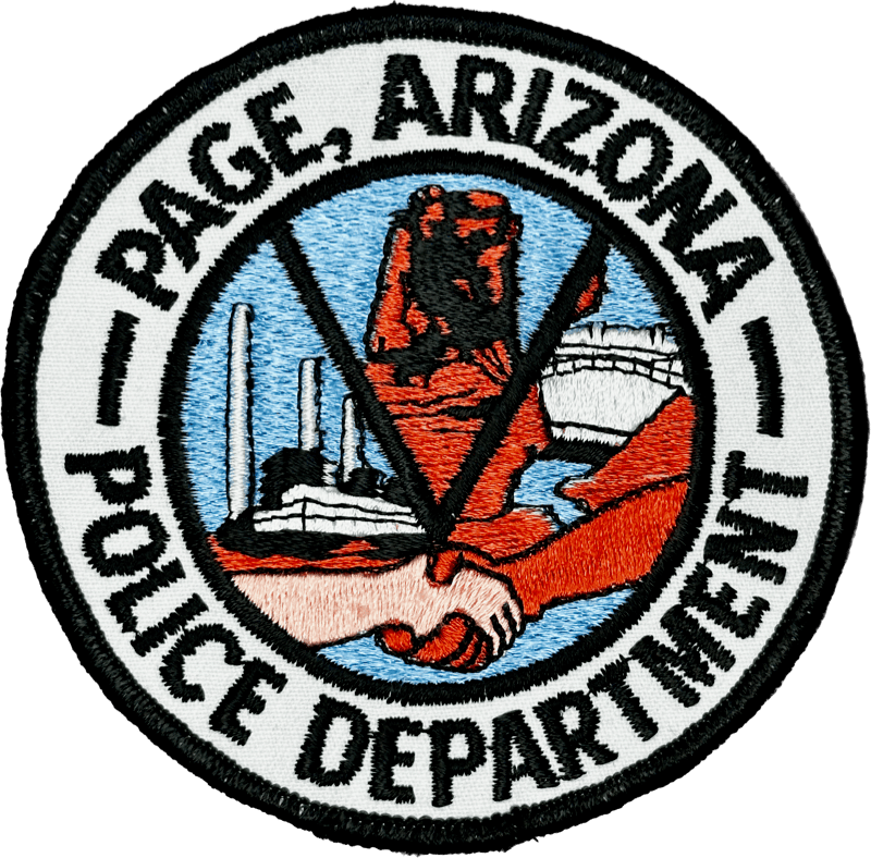 An image of a patch from Page Police