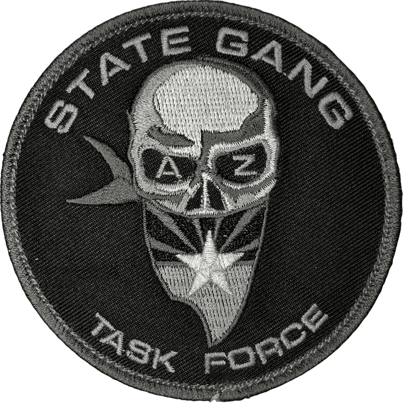 An image of a patch from Arizona Gang Task Force