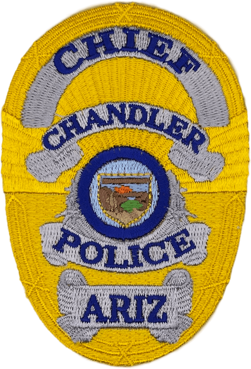 An image of a patch from Chandler Police