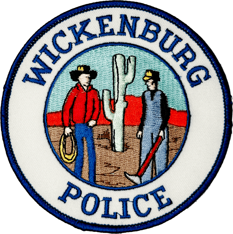 An image of a patch from Wickenburg Police