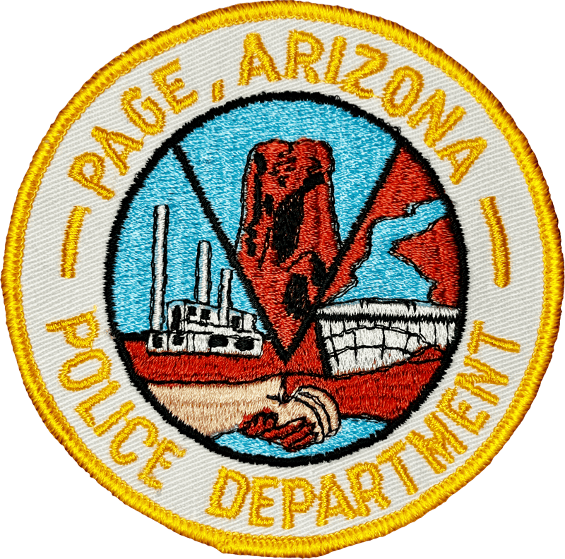 An image of a patch from Page Police