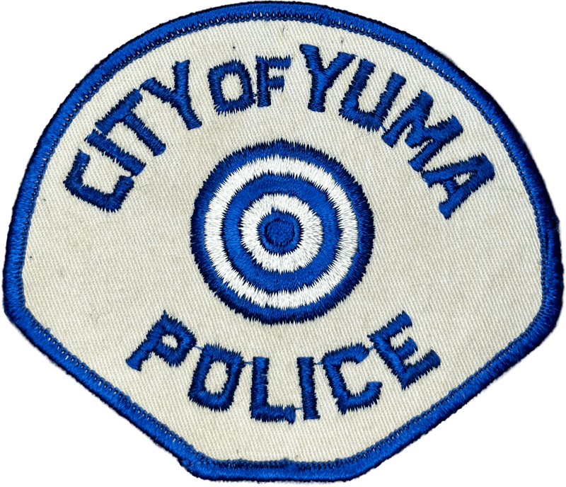 An image of a patch from Yuma Police