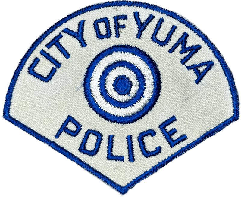 An image of a patch from Yuma Police