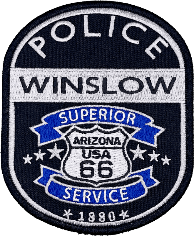 An image of a patch from Winslow Police