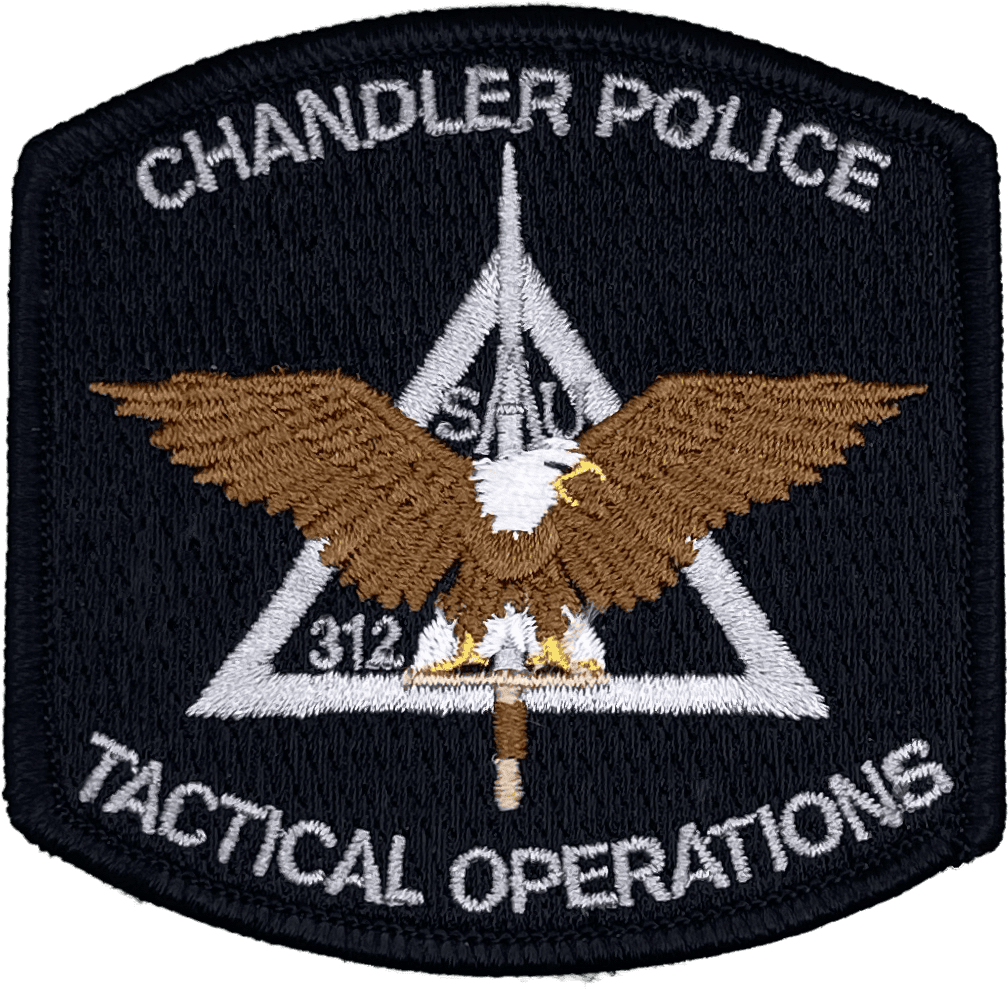 An image of a patch from Chandler Police