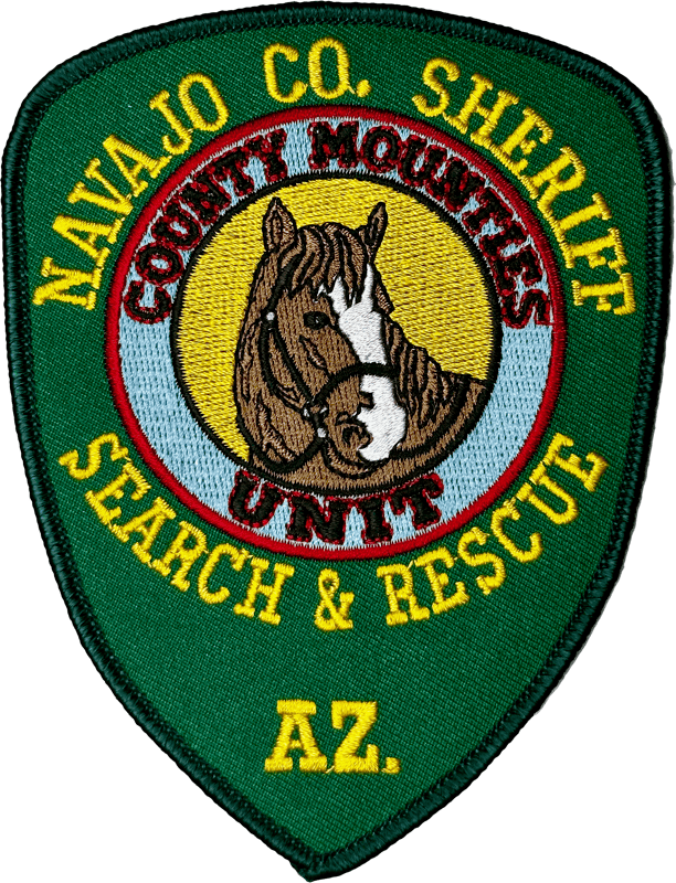 An image of a patch from Navajo County Sheriff