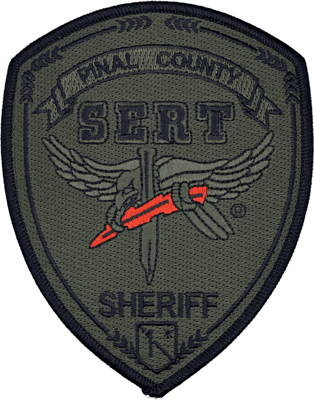 An image of a patch from Pinal County Sheriff