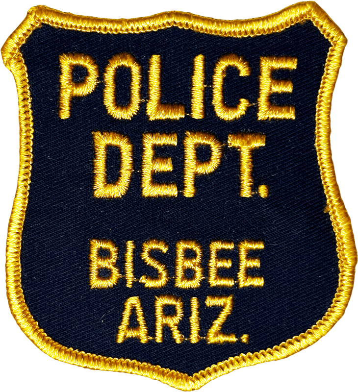 An image of a patch from Bisbee Police