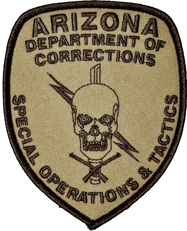 An image of a patch from Arizona Department of Corrections