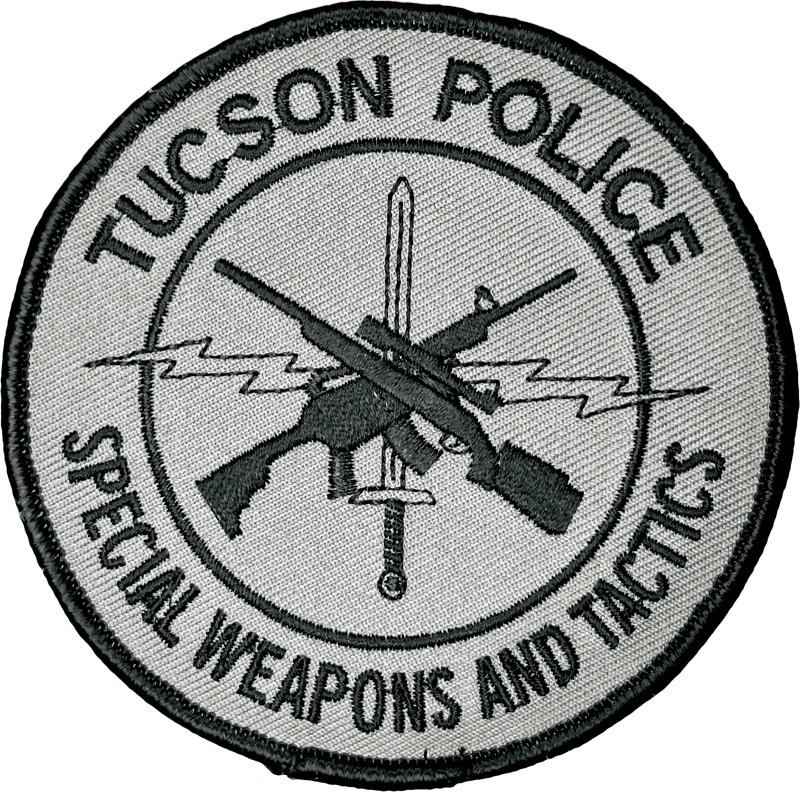 An image of a patch from Tucson Police