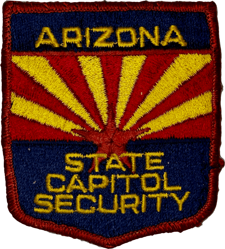 An image of a patch from Arizona State Capitol Police